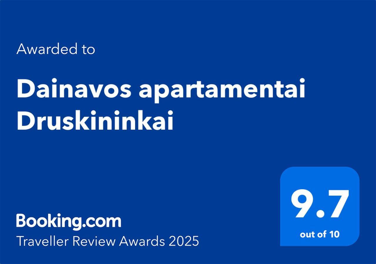 Dainavos Apartamentai Друскининкай Экстерьер фото